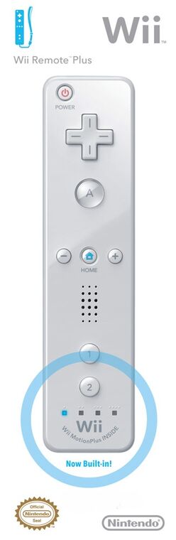 Wii Remote Plus - White Wiimote Controller