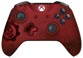 Limited Edition Gears of War 4 Crimson Omen Controller