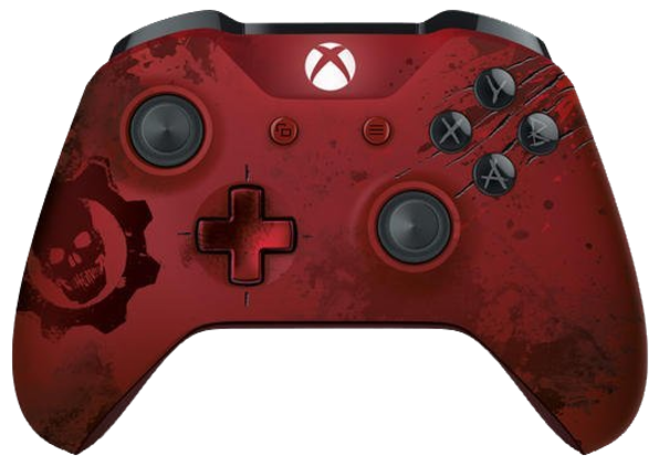Limited Edition Gears of War 4 Crimson Omen Controller