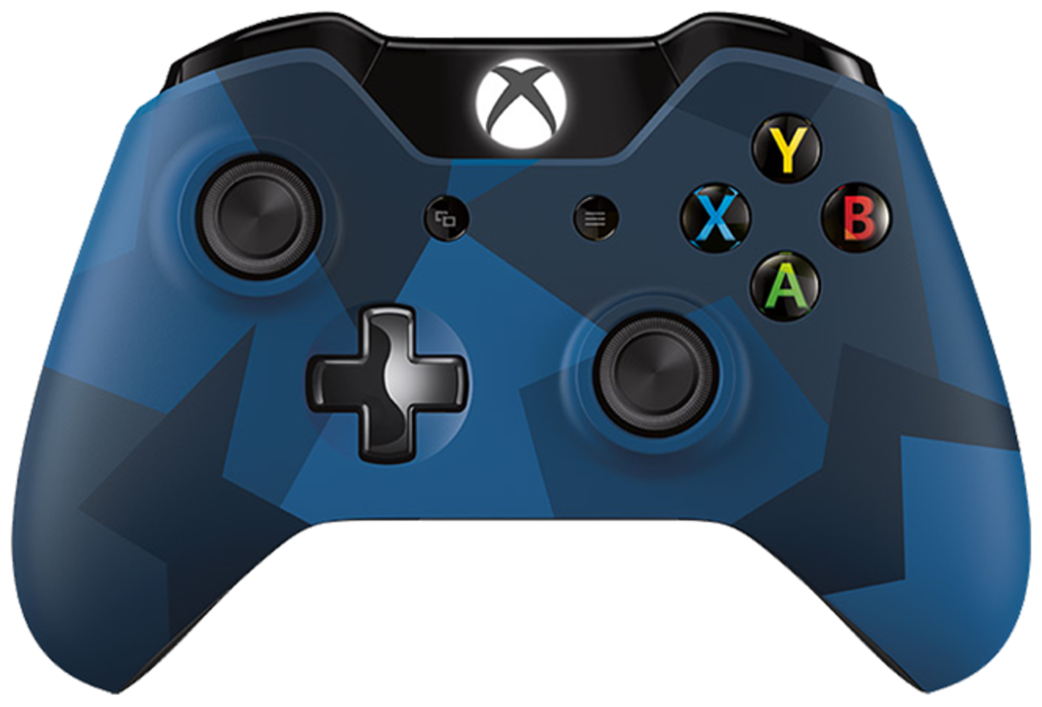 Xbox One Wireless Controller (Blue Camo Midnight Forces)