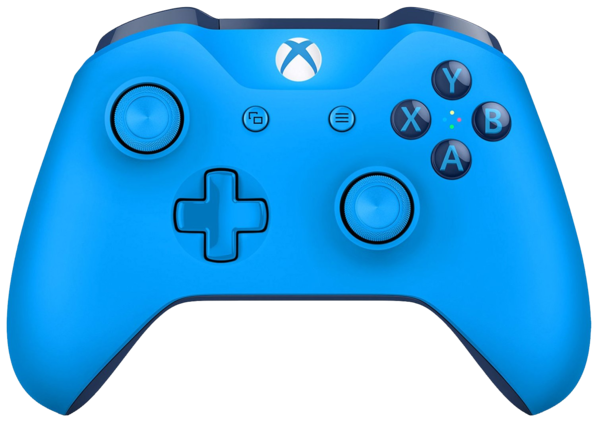 Official Xbox One Wireless Controller (Blue Vortex)