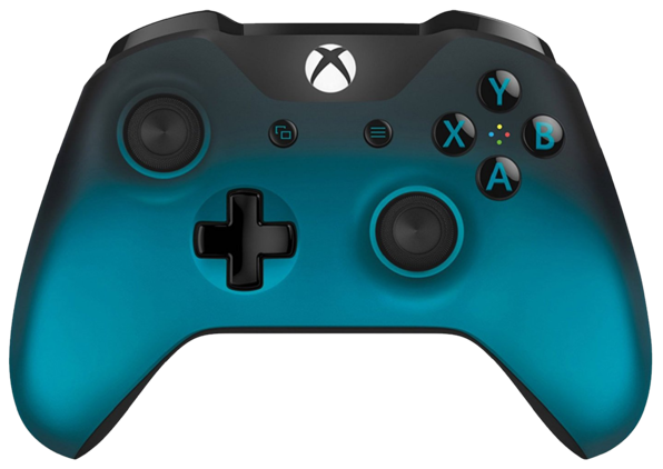 Official Xbox One Wireless Controller (3.5) Ocean Shadow