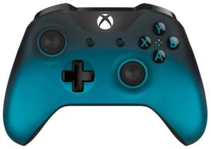Official Xbox One Wireless Controller (3.5) Ocean Shadow