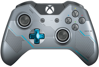 Xbox One Limited Edition Halo 5 Controller (Blue & Silver)