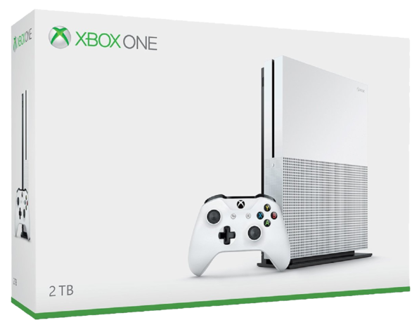 Xbox One S Console (2TB Slim White)