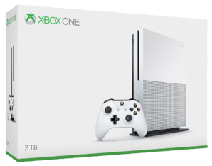 Xbox One S Console (2TB Slim White)