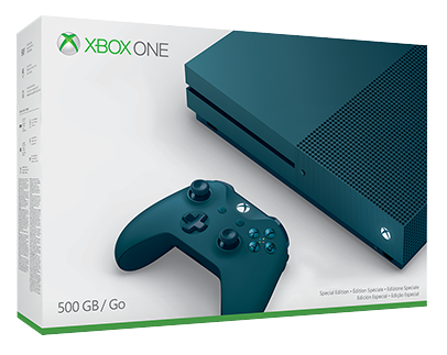 Xbox One S Console Deep Blue 500GB