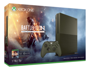 Xbox One S Console Military Green Console (1TB)