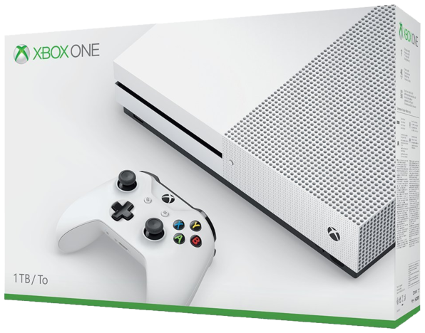 Xbox One S Console White Console (1TB)