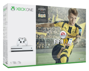 Xbox One S Console White FIFA 17 Bundle (1TB)