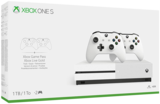 Xbox One S Console White with 2 Controllers (1TB)