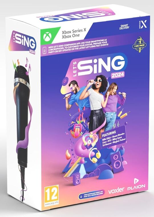 Let's Sing 2024 + 1 Mic
