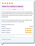 "Great for trading in games" starts oggs14's review of GameXchange.co.uk!