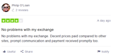 Thanks for the Great GameXchange Review on Trustpilot